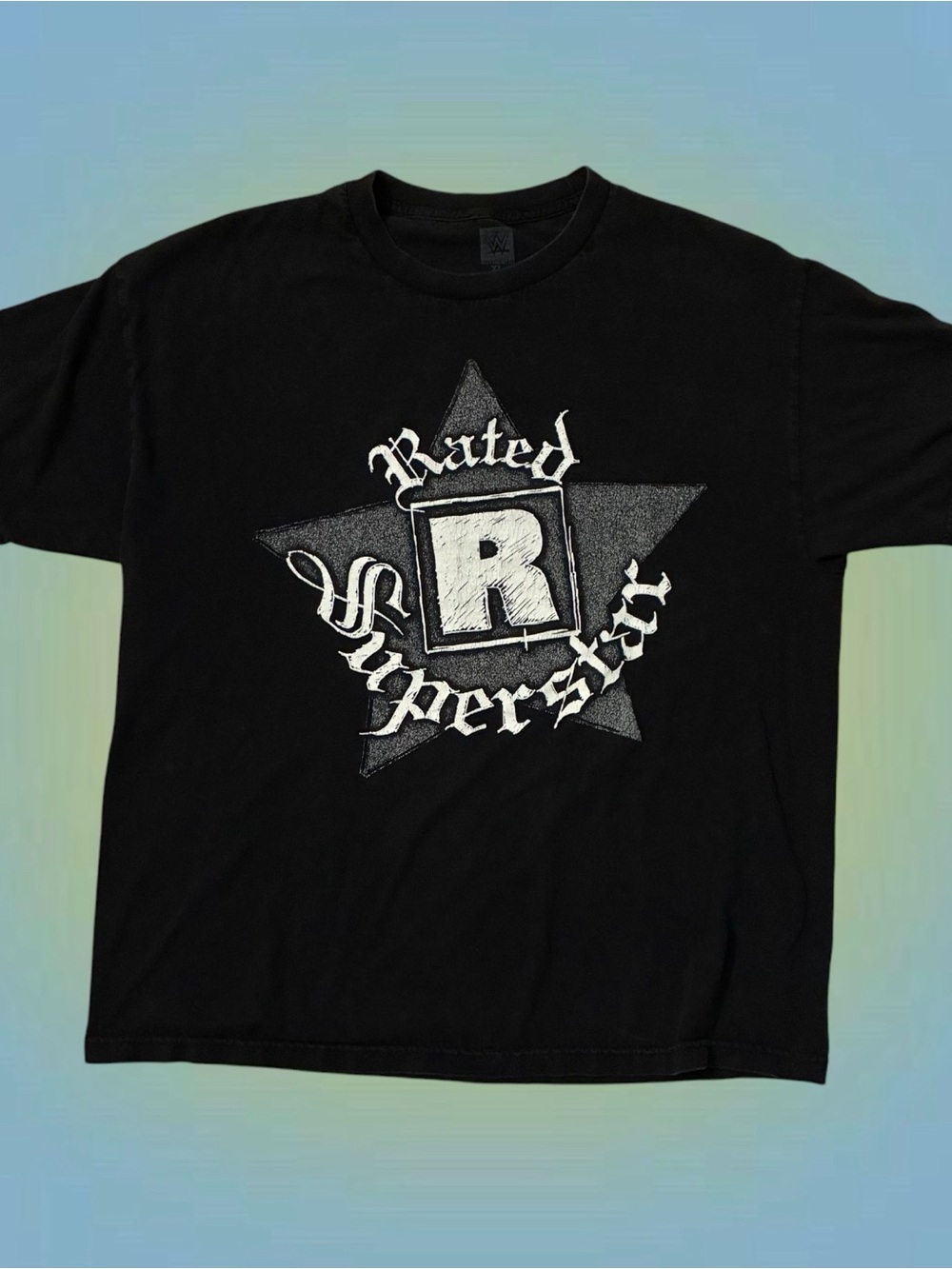 WWE Black Rated R Superstar Graphic Tee